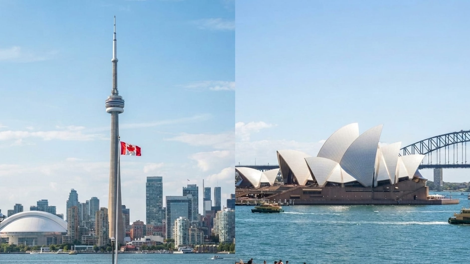 Canada vs Australia for Study & PR: Detailed Comparison